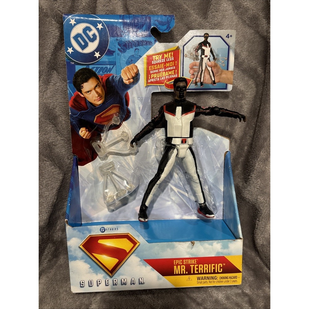 DC Superman Movie 2025 - Epic Strike Mr. Terrific 6" Action Figure. NEW